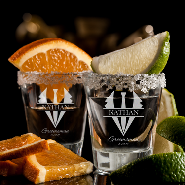 groomsmen shot glasses